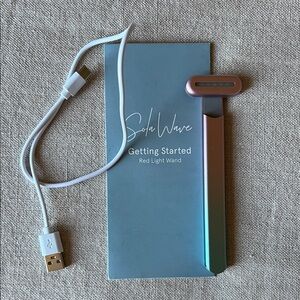 SolaWave Red Light Wand - Rose Gold